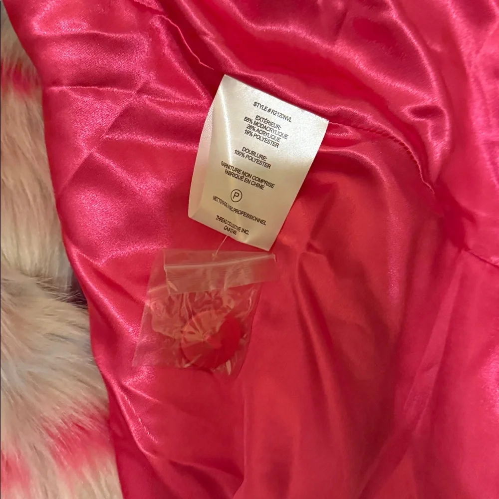 NVLT Faux Fur Long Coat Anthropologie